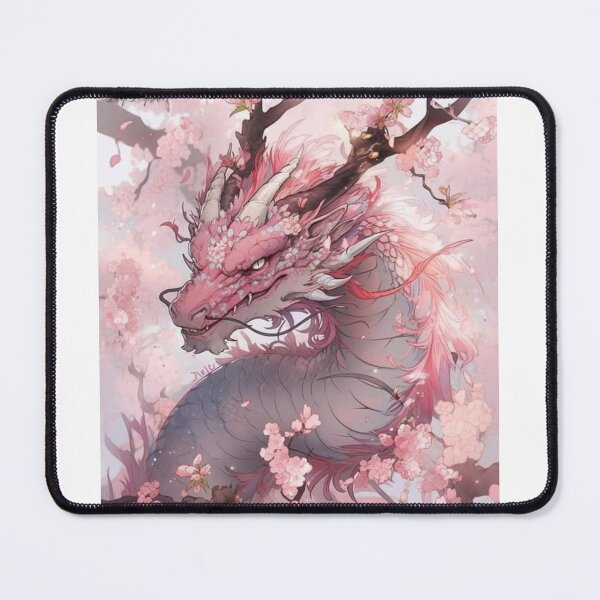 Item preview, The Asian Dragon with sakuras designed and sold by Kyumi12.