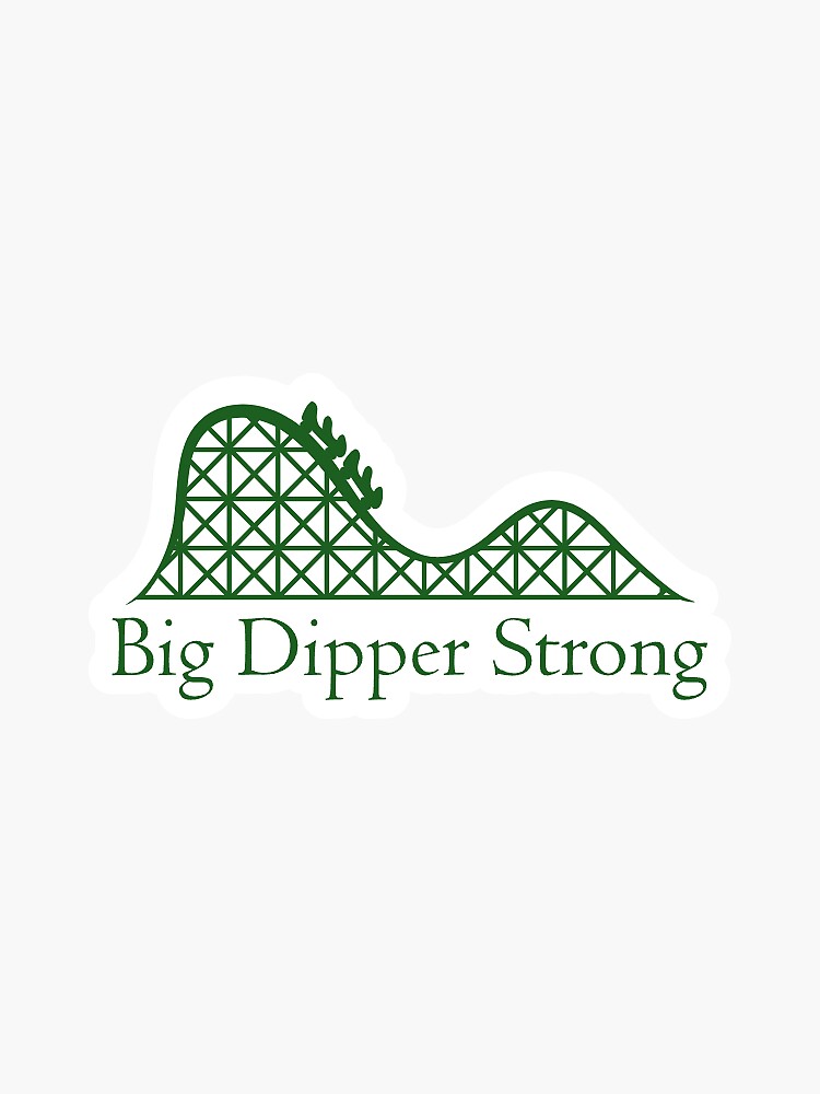 Thumbnail 3 of 3, Sticker, Big Dipper Strong Sticker designed and sold by FaDragon.