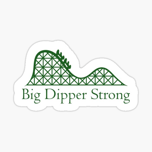 Big Dipper Strong Sticker Sticker