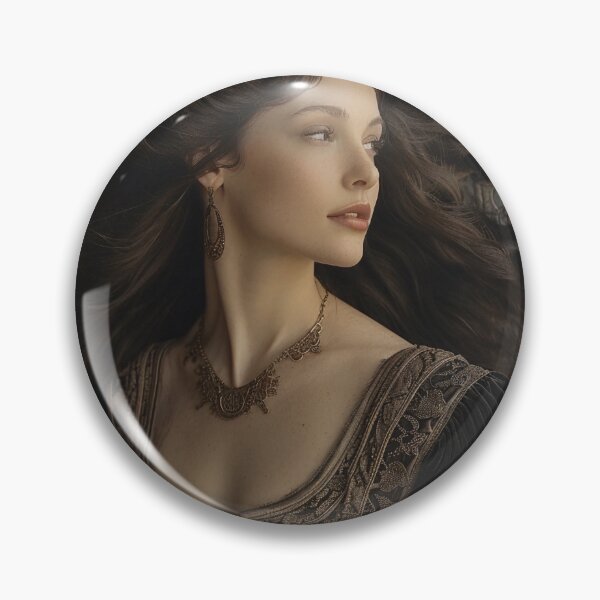 Item preview, Renaissance Elegance: Portrait of a Lady with the Enigmatic Gaze designed and sold by oanaunciuleanu.