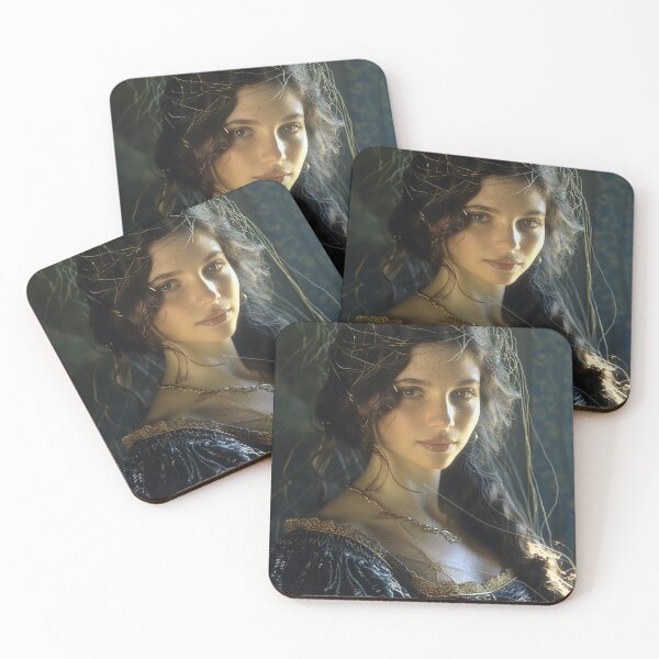 Item preview, Renaissance Elegance: Portrait of a Lady with the Enigmatic Gaze designed and sold by oanaunciuleanu.