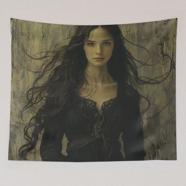 Item preview, Renaissance Elegance: Portrait of a Lady with the Enigmatic Gaze designed and sold by oanaunciuleanu.