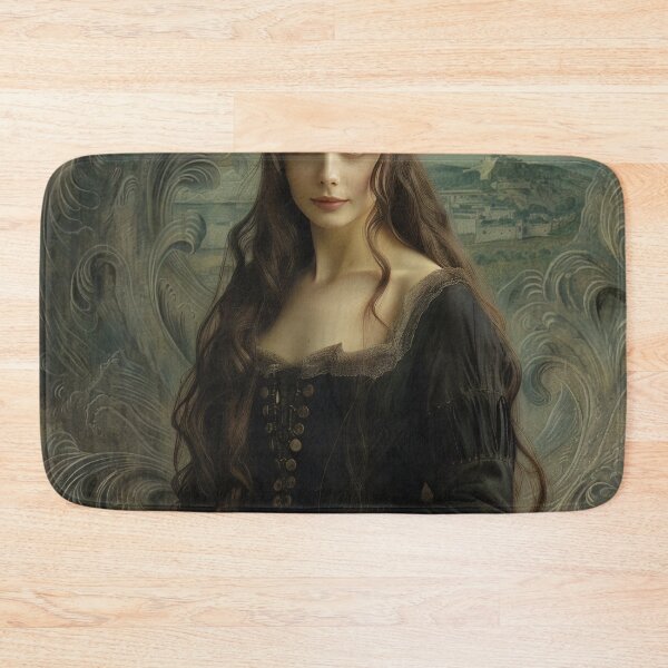 Item preview, Renaissance Elegance: Portrait of a Lady with the Enigmatic Gaze designed and sold by oanaunciuleanu.