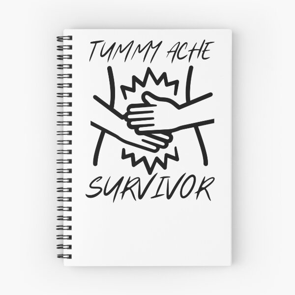 Item preview, Tummy Troubles Survivor Funny Stomach Meme Digestive Health designed and sold by ManiaGrania.