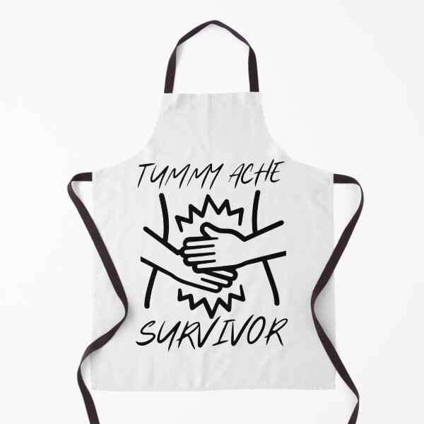 Item preview, Tummy Troubles Survivor Funny Stomach Meme Digestive Health designed and sold by ManiaGrania.