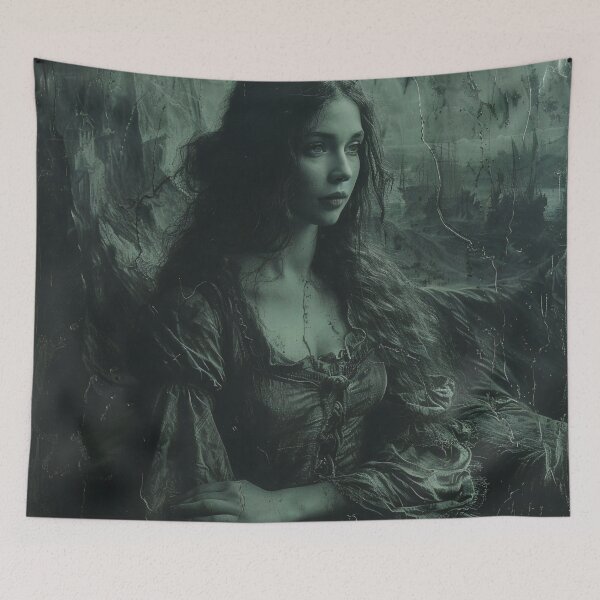 Item preview, Renaissance Elegance: Portrait of a Lady with the Enigmatic Gaze designed and sold by oanaunciuleanu.