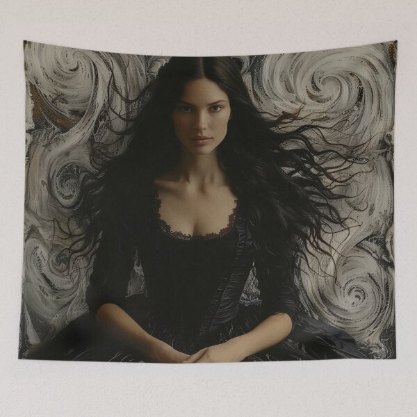 Item preview, Renaissance Elegance: Portrait of a Lady with the Enigmatic Gaze designed and sold by oanaunciuleanu.