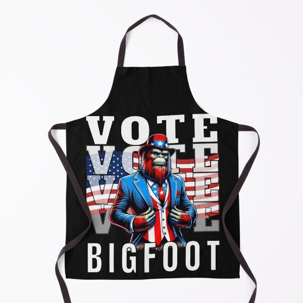 Item preview, Save Democracy Vote Bigfoot designed and sold by ZeptepiTrends.