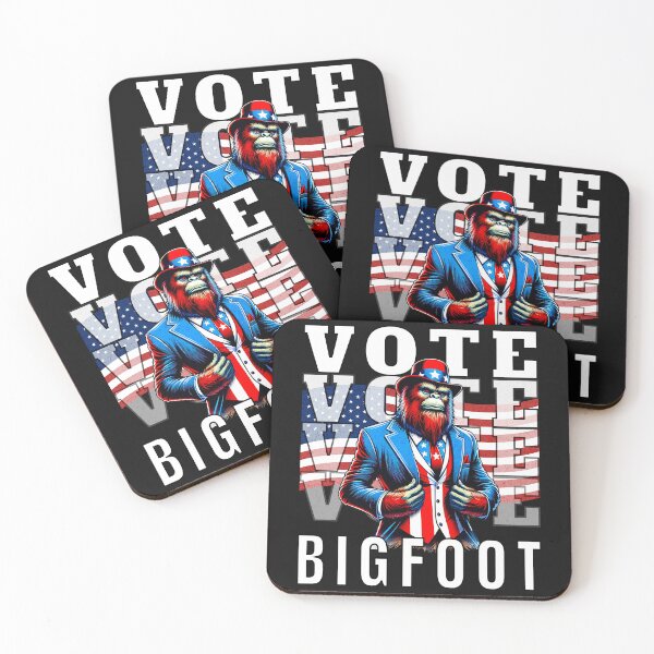 Item preview, Save Democracy Vote Bigfoot designed and sold by ZeptepiTrends.
