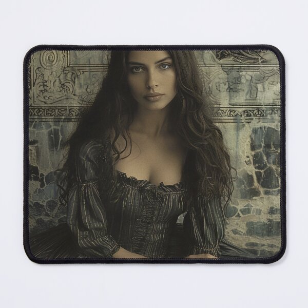 Item preview, Renaissance Elegance: Portrait of a Lady with the Enigmatic Gaze designed and sold by oanaunciuleanu.
