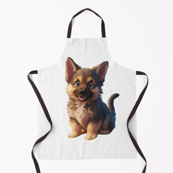 Item preview, Cute German Shepherd Puppy Dog designed and sold by CharismaSklep.