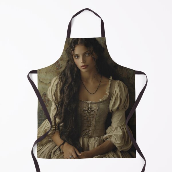 Item preview, Renaissance Elegance: Portrait of a Lady with the Enigmatic Gaze designed and sold by oanaunciuleanu.