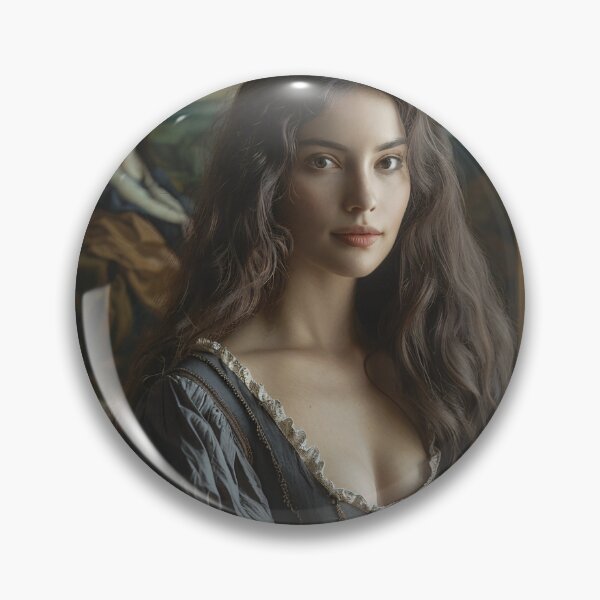 Item preview, Renaissance Elegance: Portrait of a Lady with the Enigmatic Gaze designed and sold by oanaunciuleanu.