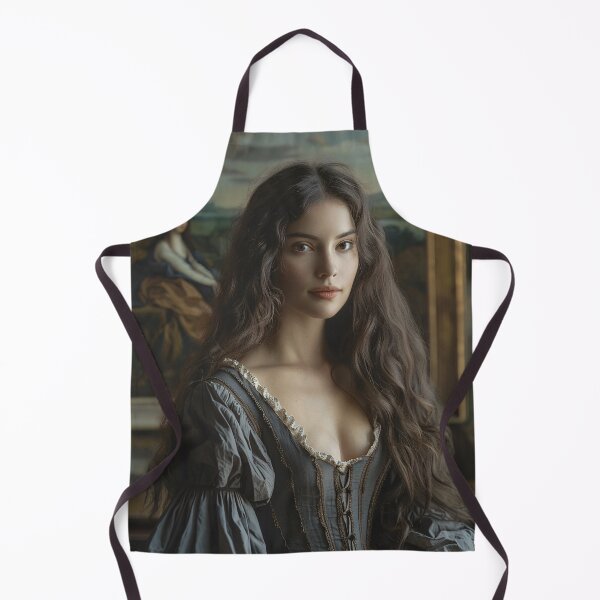 Item preview, Renaissance Elegance: Portrait of a Lady with the Enigmatic Gaze designed and sold by oanaunciuleanu.
