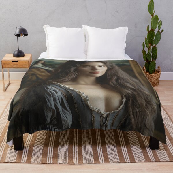Item preview, Renaissance Elegance: Portrait of a Lady with the Enigmatic Gaze designed and sold by oanaunciuleanu.