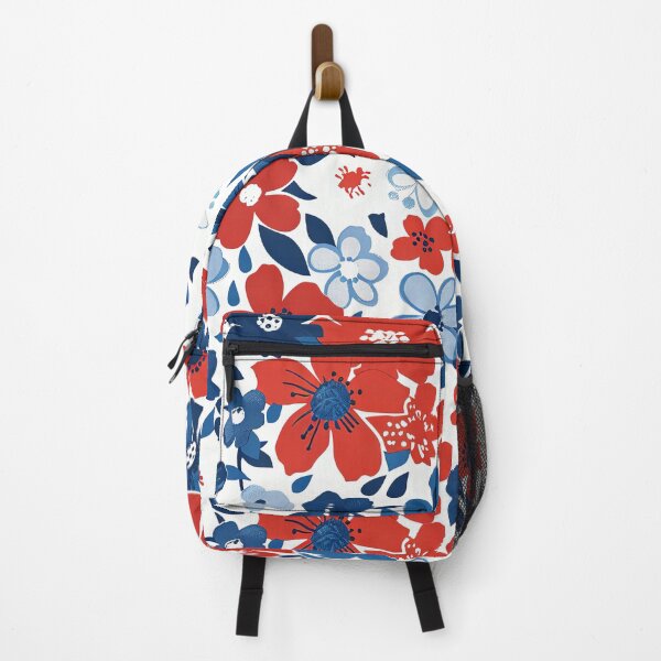 Item preview, Red and Blue Wildflowers designed and sold by OccultDreams.