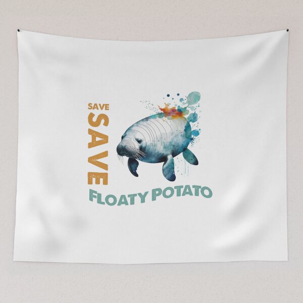 Item preview, Save the Floaty Potato designed and sold by ErmessThiings.