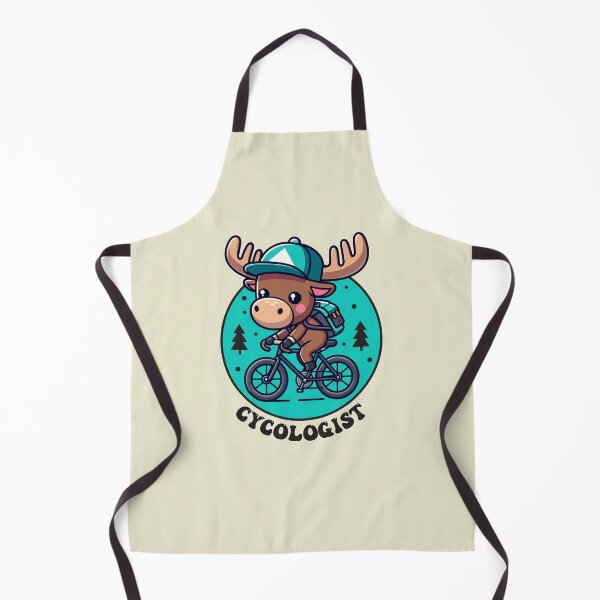 Item preview, Cycologist Moose Riding Bicycle designed and sold by RareBunny.