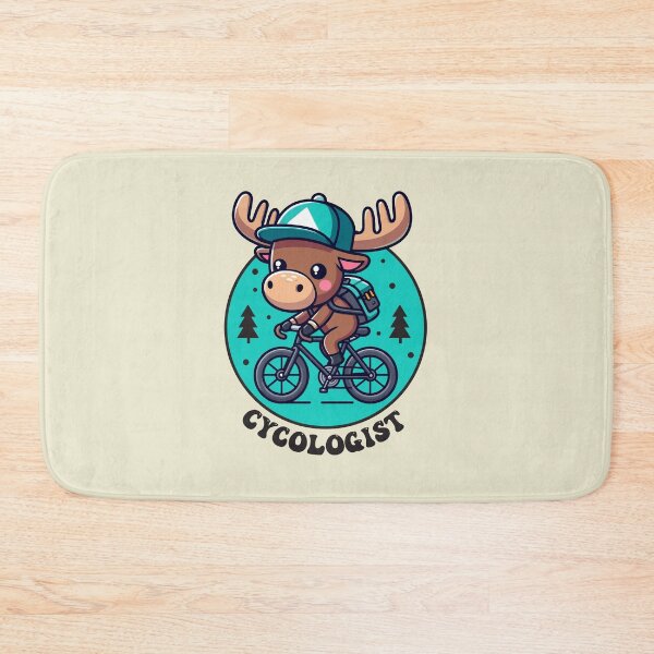 Item preview, Cycologist Moose Riding Bicycle designed and sold by RareBunny.