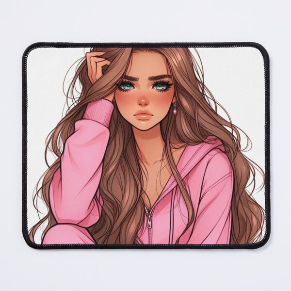 Item preview, Millie June White - Fashion Drawing - Character Art designed and sold by AmberRoseWrites.