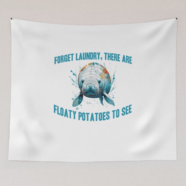 Item preview, forget laundry there are Floaty Potatoes to see designed and sold by ErmessThiings.
