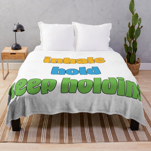 Item preview, Inhale Hold Funny Quote designed and sold by Leonardo  Davinci.