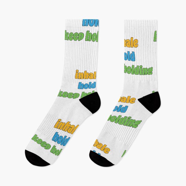 Item preview, Inhale Hold Funny Quote designed and sold by Leonardo  Davinci.