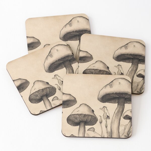 Item preview, Ink Mushroom Garden 3 designed and sold by coguflores.