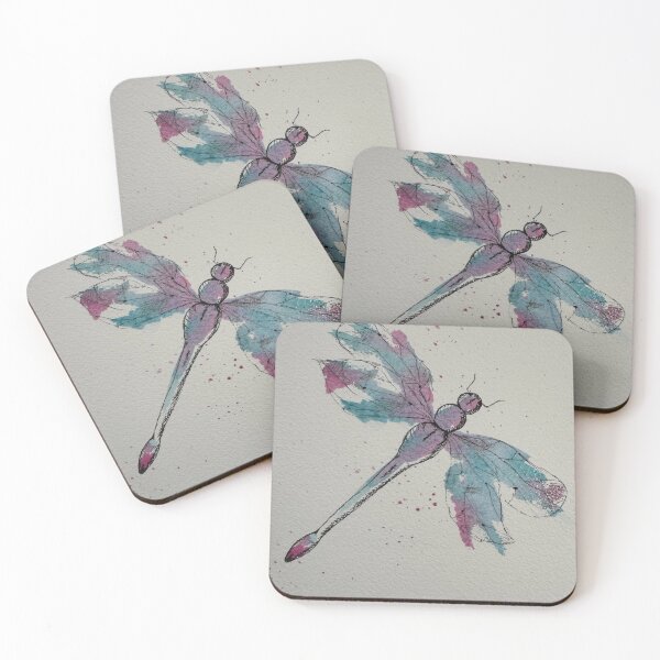 Item preview, Loose depiction of a dragonfly  designed and sold by lilacshoes_art.