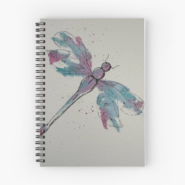 Item preview, Loose depiction of a dragonfly  designed and sold by lilacshoes_art.