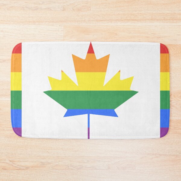 Item preview, Canadian/LGBT+ Flag designed and sold by porcupride.