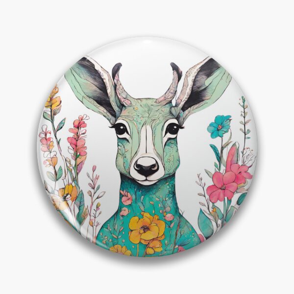 Item preview, Doe in Flower: Spring Beauty in Nature designed and sold by Aurorartsprint.