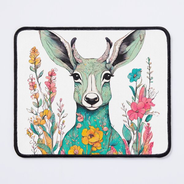 Item preview, Doe in Flower: Spring Beauty in Nature designed and sold by Aurorartsprint.