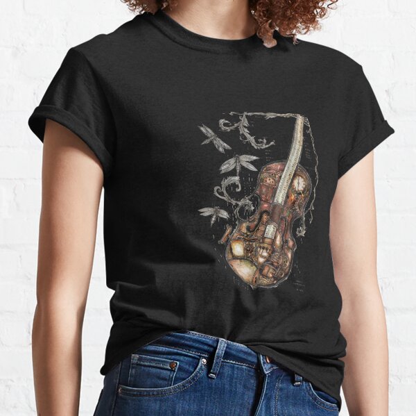 Steampunk voilin Classic T-Shirt