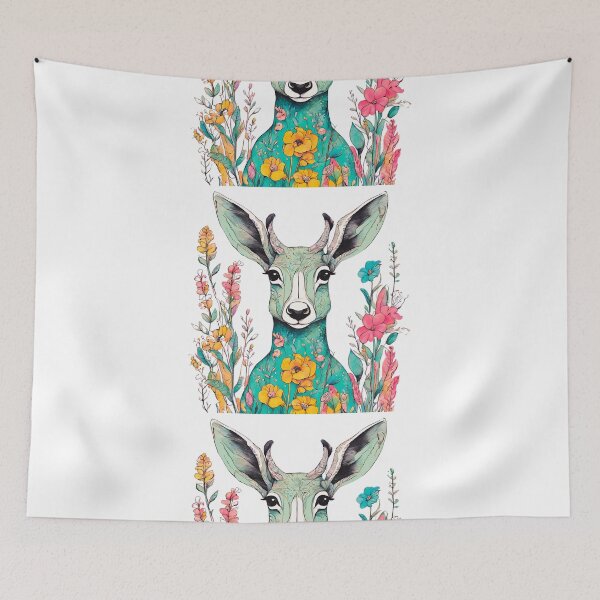 Item preview, Doe in Flower: Spring Beauty in Nature designed and sold by Aurorartsprint.