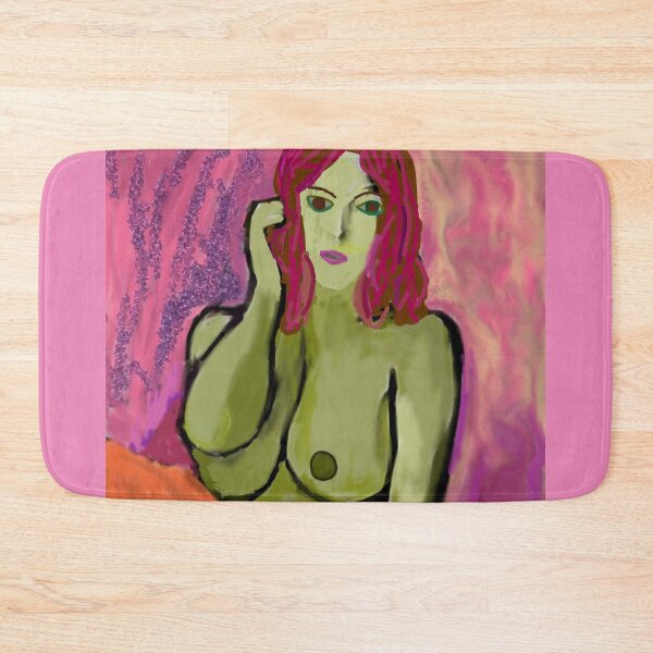 Item preview, Semi-abstract digital painting of female nude model. designed and sold by pulchritude560.
