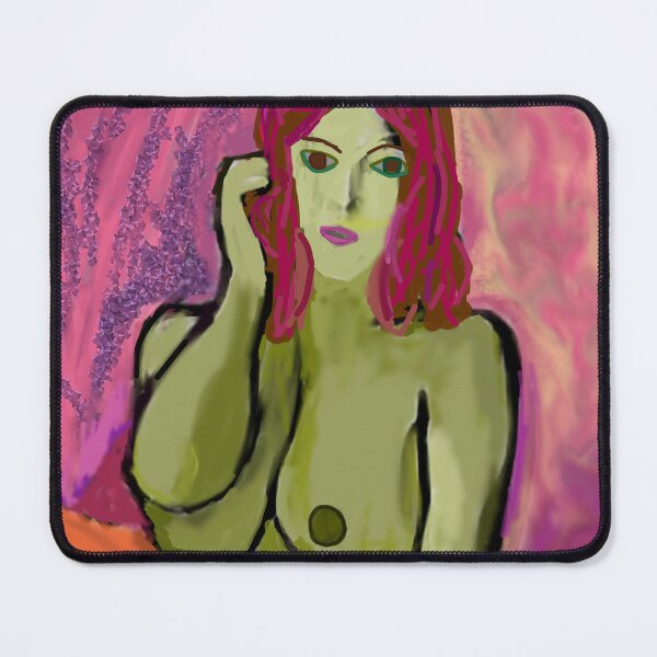 Item preview, Semi-abstract digital painting of female nude model. designed and sold by pulchritude560.