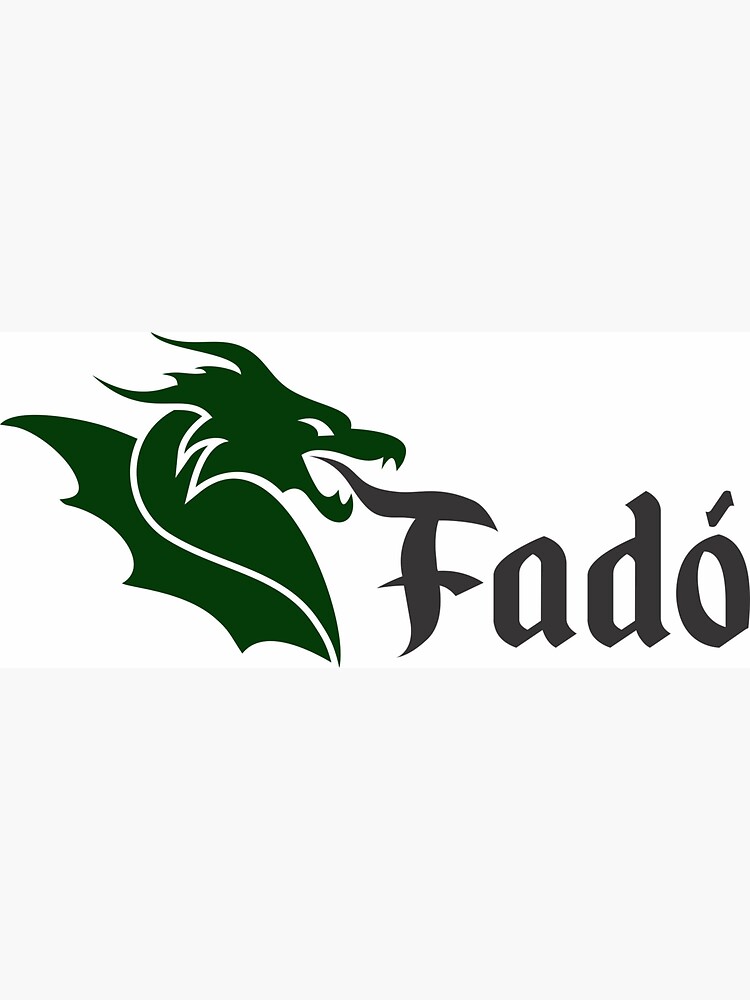 Thumbnail 3 of 3, Sticker, Fado Podcast Sticker designed and sold by FaDragon.