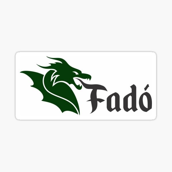 Fado Podcast Sticker Sticker