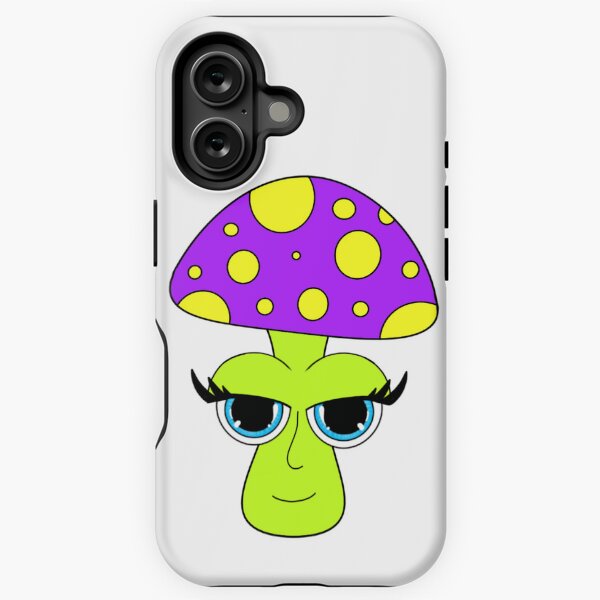 Vista previa del artículo con la obra «hongo venenoso», diseñado y vendido por Fuzzee Pickle.