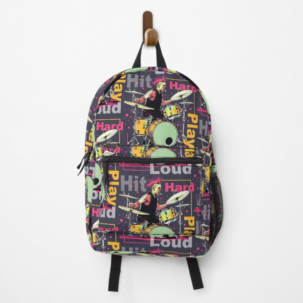 Item preview, Hit Hard, Play Loud designed and sold by Concept-Hub.