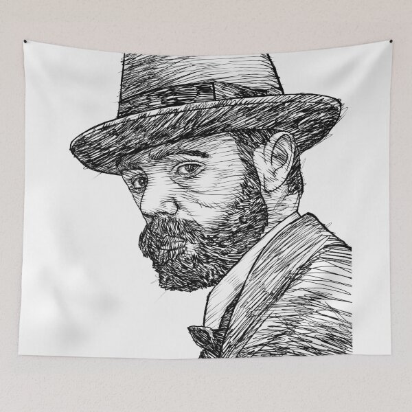 Item preview, D. H LAWRENCE ink portrait .1 designed and sold by lautir.