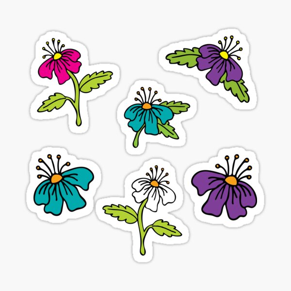 Item preview, Flowers with Stamens designed and sold by Peggy Ann Creations.