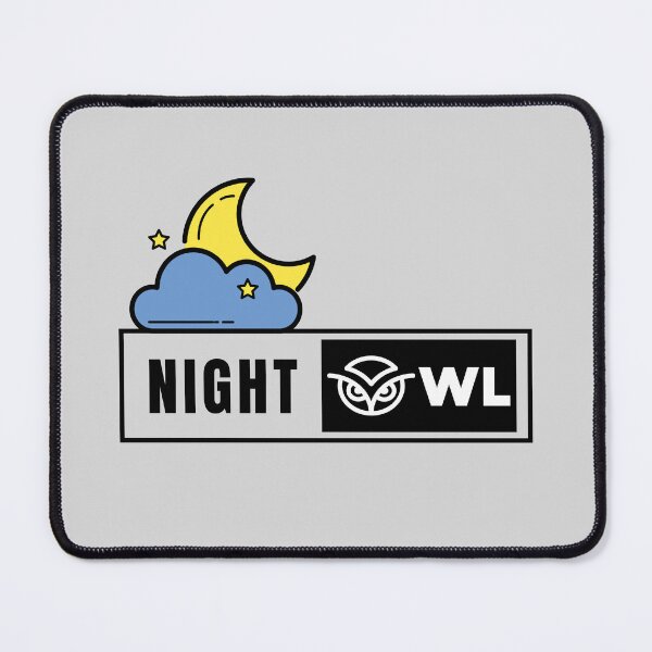 Item preview, Night Owl and Crescent Moon. designed and sold by MPC-Mince-Pies.