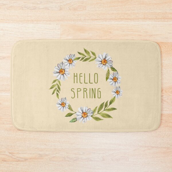 Item preview, Hello Spring Florals designed and sold by papierquarell.
