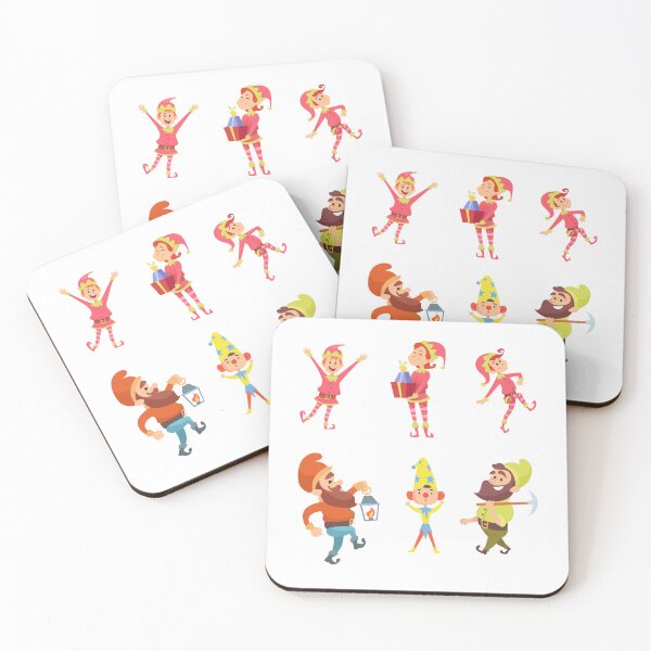 Item preview, cheerful little elves, singing as they walk designed and sold by huape.
