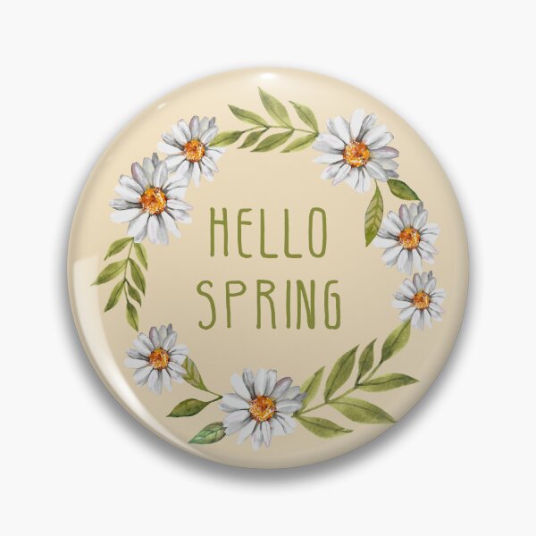 Item preview, Hello Spring Florals designed and sold by papierquarell.