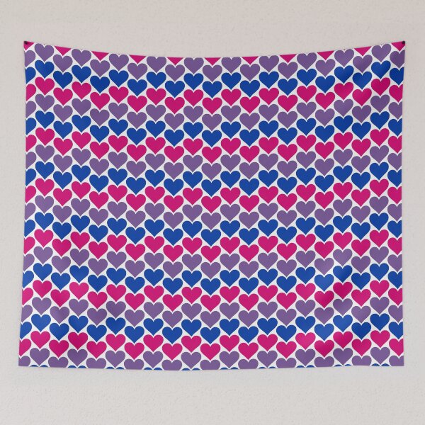 Item preview, Bisexual Heart Collection designed and sold by porcupride.