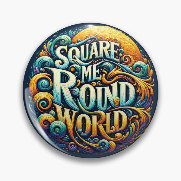 Artikelvorschau, Square Me Round World entworfen und verkauft von bunnyboiler.