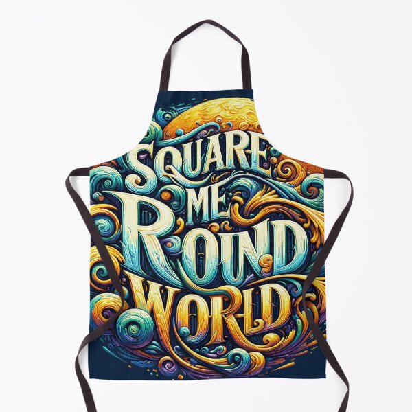 Item preview, Square Me Round World designed and sold by bunnyboiler.